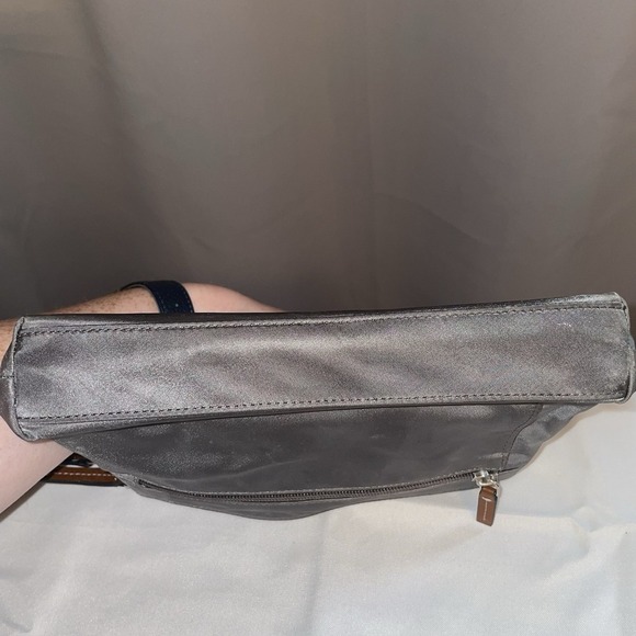 Tumi Susan Multifunction Pouch Wristlet Clutch Travel Cosmetics Gray Nylon - Picture 8 of 12